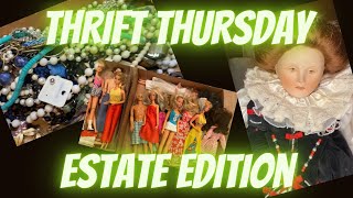 Thrift Thursday! Watches, Jewelry, Porcelain Dolls and Barbies!