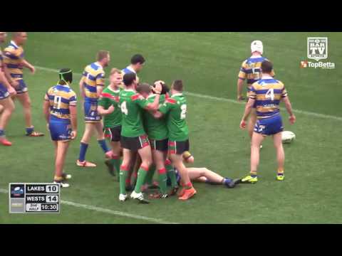 2016 Newcastle RL - Reserve Grade Grand Final Highlights - Western Suburbs Rosellas v Lakes United