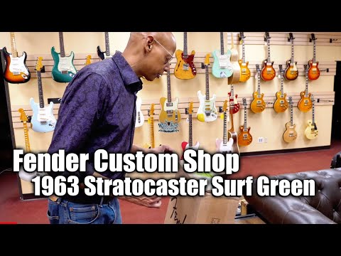 1963 Surf Green Stratocaster