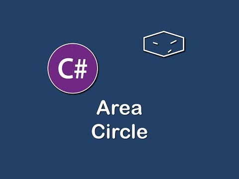 area of circle in c