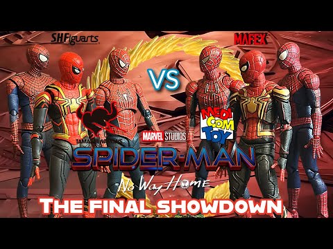 S.H. Figuarts vs Mafex SPIDER-MAN NO WAY HOME Comparison! THE ULTIMATE BATTLE OF ALL BATTLES!