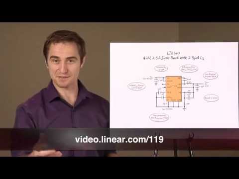 High Efficiency, Ultralow IQ, 42V, 2.5A Sync Buck Regulator