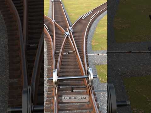 How Does a Train Change Tracks? 🚆