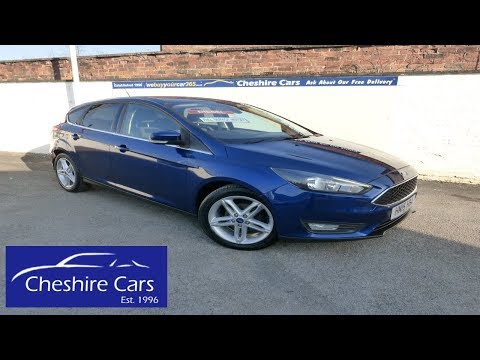 Ford Focus 1 5 TDCI Zetec in Deep Impact Blue