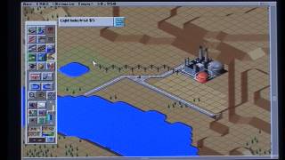 Sim City 2000 AGA on the Amiga