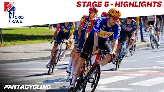 FINALE AL CARDIOPALMA - Highlights tappa 5 - CRO RACE