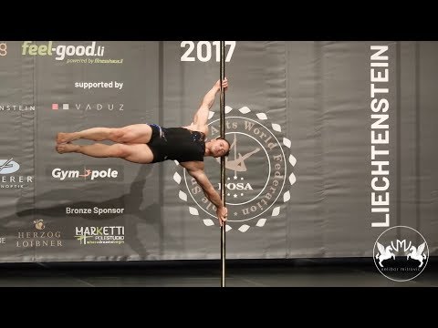 Andrii Kopyniak (UKR) - POSA World Pole sport Championship 2017
