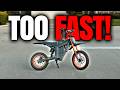 I Built A Mini Surron 50 MPH