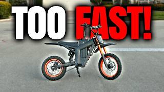 I Built a Mini Surron (50+ MPH)