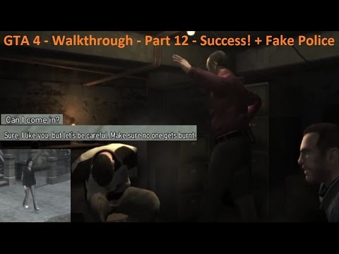 GTA 4 - Walkthrough - Part 12 - Success! + Fake Police