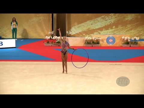 KIROI BOGATYREVA Alexandra (AUS) 2018 Rhythmic Gymnastics World Championship - Hoop