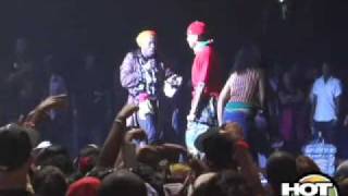 Elephant Man and Chris Brown at Hot97&#39;s On Da Reggae Tip