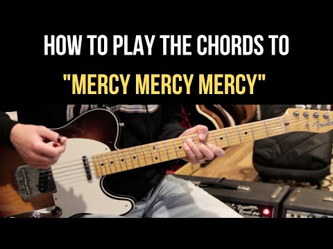 How to Play "Mercy Mercy Mercy" on Guitar | Cannonball Adderley Version