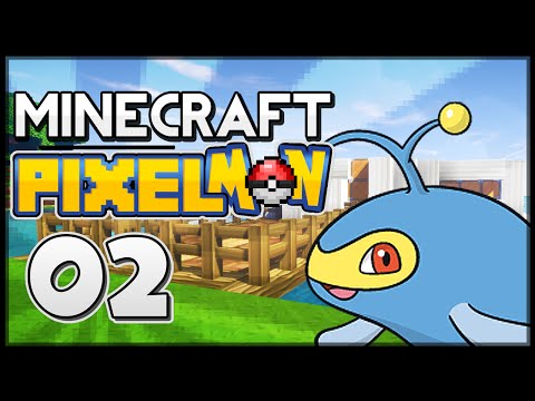 Minecraft Pixelmon S2 - Episode 2 - Building the New Base!