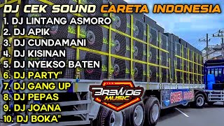 Download lagu DJ CEK SOUND CARETA INDONESIA‼️ DJ LINTANG ASMORO, APIK, CUNDAMANI - Spesial BP AUDIO ft AEROMAX 💨 mp3
