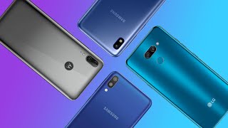 Comparativo: Galaxy A10 vs Moto E6 Plus vs Galaxy M10 vs K12 Max