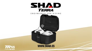 SHAD Vrchní hliníkový kufr na motorku Terra TR55