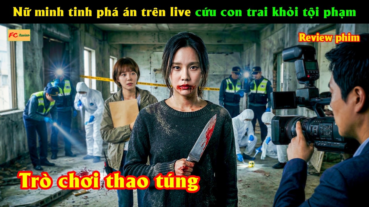 Nữ minh tinh phá án trên sóng Live cứu con trai khỏi tay tội phạm  - Review phim Hàn