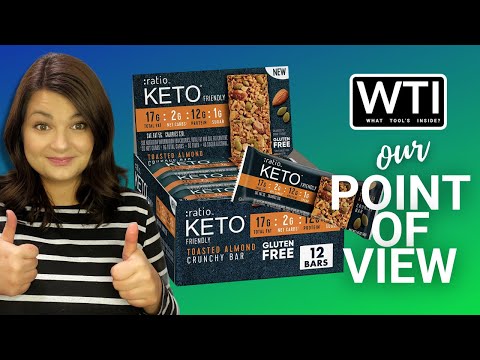 Keto friendly Almond Crunchy Bar - WTI product video review