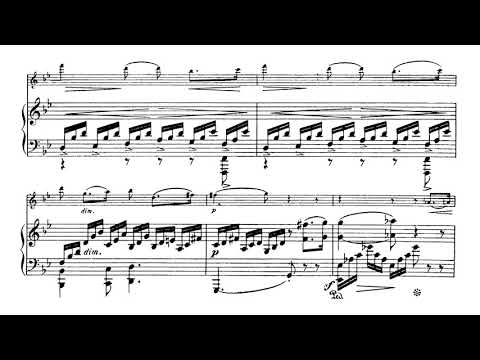 Gabriel Fauré: Romance for Violin and Piano (Op. 28) [Score Video]