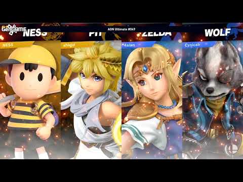 AON Ultimate #049   ZeroTwoNone & Ralphie Vs JusLiv & Fang Winners Round 2   Smash Ultimate