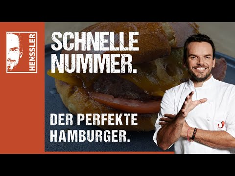 Quick "The Perfect Hamburger" recipe by Steffen Henssler