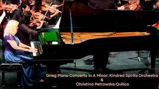 Grieg Piano Concerto in A Minor: Kindred Spirits Orchestra & Christina Petrowska Quilico, HD 1080p