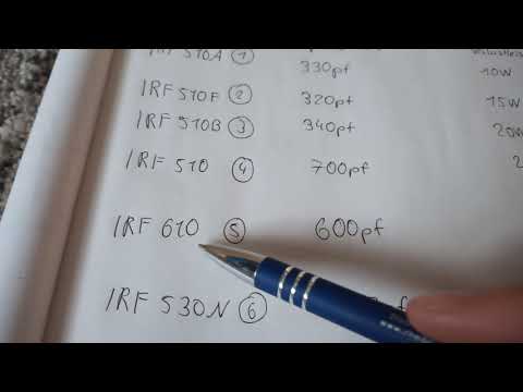 Verschiedene Mosfets im Sender testen ELH#73