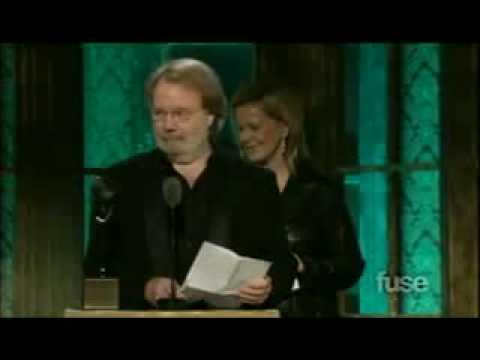 ABBA Acceptance speeches of Frida and Benny into RRHOF, 15 March 2010.