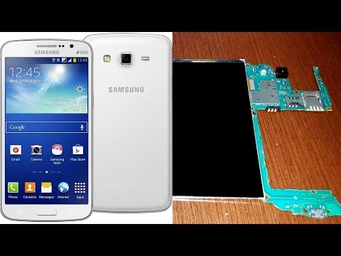 Разборка Samsung Galaxy Grand 2 G7102: замена корпуса и сенсорного экрана, тачскрина (touch screen)