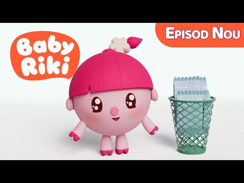 BabyRiki RO ♻️ Învățăm să ducem ambalajele la gunoi  ♻️ EPISOD NOU | Desene animate pentru Copii