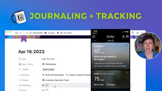 Journal Tour（00:04:14 - 00:17:14） - Notion for Journaling + Tracking