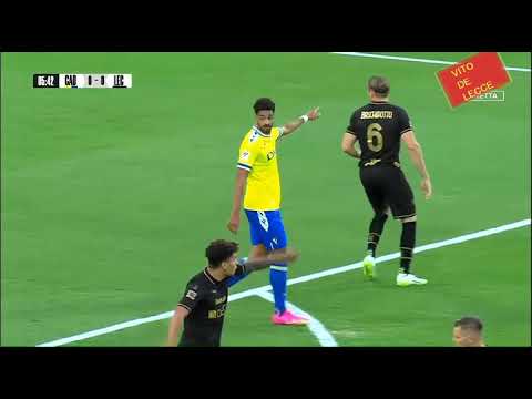 CADICE-LECCE 1-1 FULL MACHT TROFEO CARRANZA AGOSTO 2023