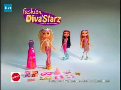 Fashion Diva Starzs Glitter to Glam | Mattel (Commercial FR 2003)