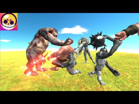 [INFERNALS CHALLENGE] MUTANT PRIMATES VS INFERNALS ANIMAL REVOLT BATTLE SIMULATOR ARBS