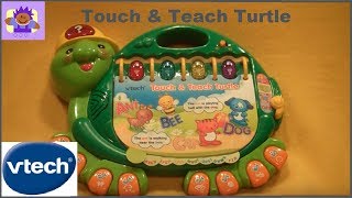 Vtech Touch & Teach Turtle teaching toy