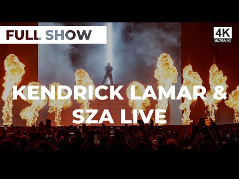 [Full Show 4K] Kendrick Lamar and SZA Live in Barcelona