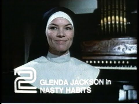 Sunday 27th September 1981 BBC2 - Glenda Jackson - Nasty Habits - Closedown