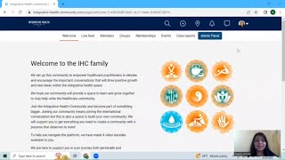 Groups on the IHC Portal