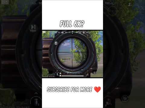 full 6x sprays are difficult🫨❓ #shorts #bgmi #6xspary #full6xspray #longspray #sensitivity #6x