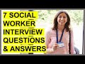 7 SOCIAL WORKER INTERVIEW QUESTIONS & ANSWERS! (How To PASS a Social Worker interview.)