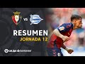 Highlights CA Osasuna vs Deportivo Alavés (4-2)