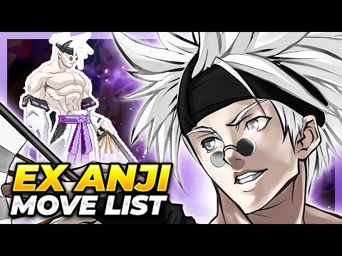 EX ANJI MOVE LIST - Guilty Gear XX Accent Core Plus R (GGXXACPR)