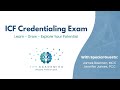 icf credentialing exam the academies