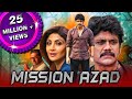 Mission Azad Azad Telugu Hindi Dubbed Movie Nagarjuna Shilpa Shetty Soundarya