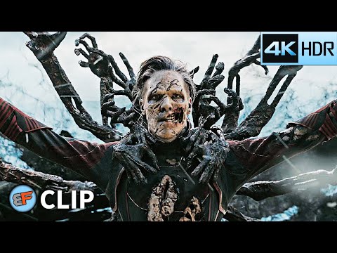Zombie Strange vs Scarlet Witch | Doctor Strange in the Multiverse of Madness (2022) IMAX 4K HDR