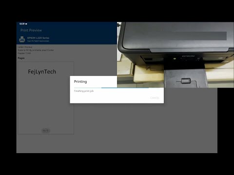 How to print WPS Office PC docs to Epson printer - Huawei Matepad