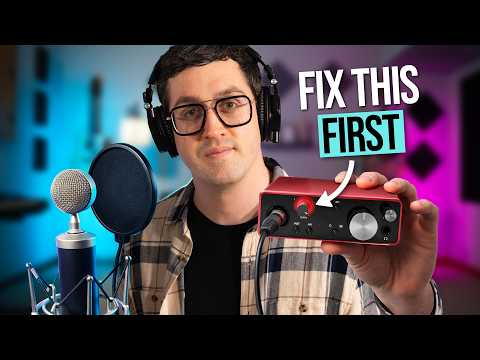 5 Vocal Recording MISTAKES (And How to Fix Them)