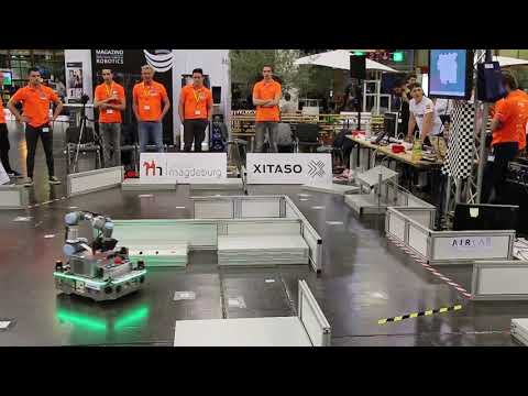 First Navigation Challenge Robocup German Open 2019