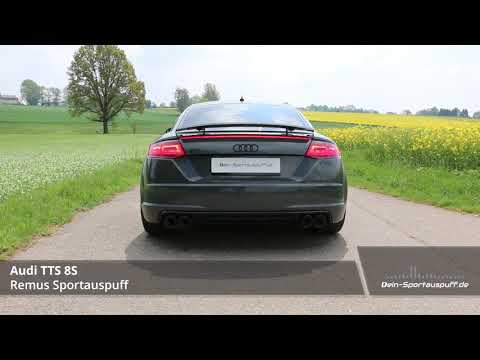 Remus Klappenauspuff | Audi TTS 8S ➜ Dein-Sportauspuff.de